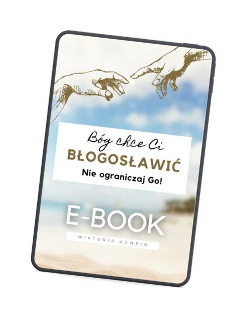 Bóg chce Ci błogosławić - E-book na tablecie